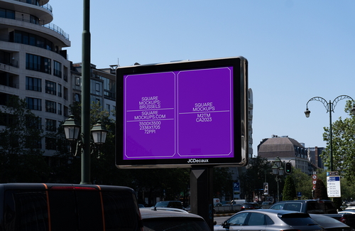 Billboard Mockup Scene 0008 Brussels Series