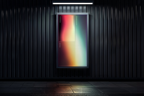 Digital Screen Advertising Mockup Scene 17