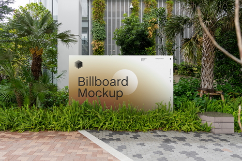 Billboard Advertising Mockup Scene 16