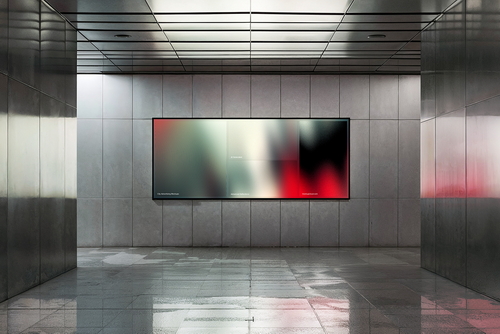 Digital Screen Advertising Mockup Scene 12