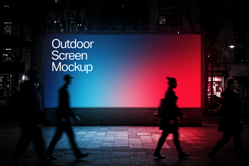 Outdoor Screen Mockup