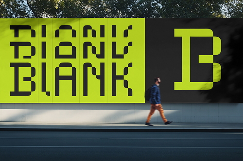 Billboard Mockup on the street