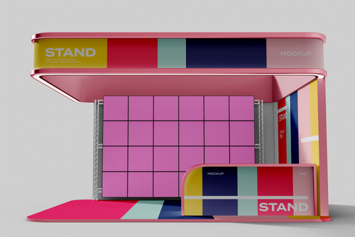Promotion Stand Mockup