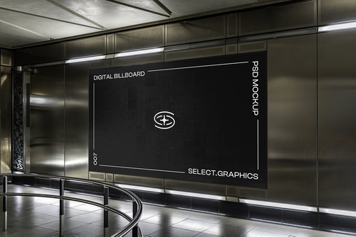 Digital Billboard Mockup 007