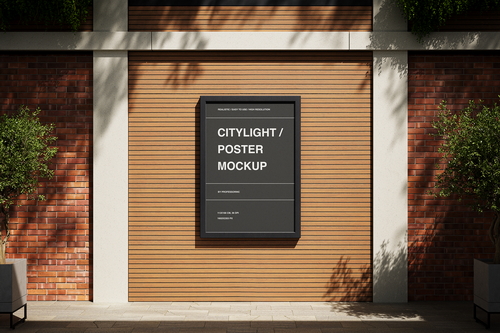 Poster / Citylight Mockup