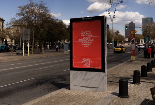 Poster Mockup Scene 0002 Barcelona Series