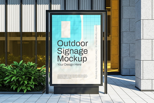 Outdoor Signage Mockup