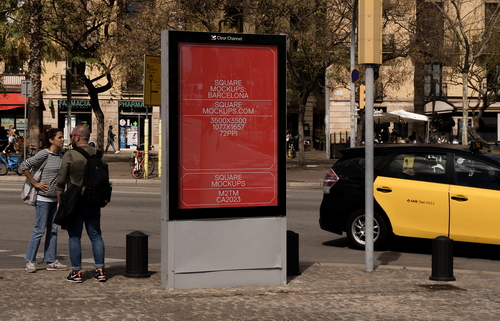 Poster Mockup Scene 0004 Barcelona Series