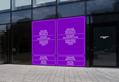 Windowfront Mockup Scene 0006 Brussels Series