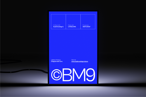 Lightbox Display Mockup