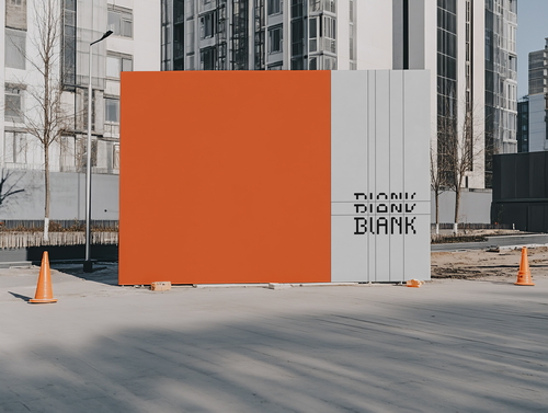 Street View Billboard Mockup