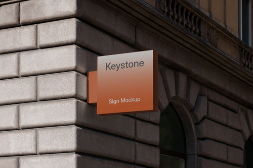 Sign Mockup / Keystone Series