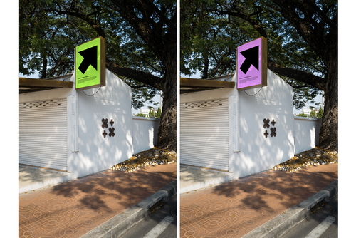 Realistic Sign Billboard Mockup for Photoshop / VIET01|07