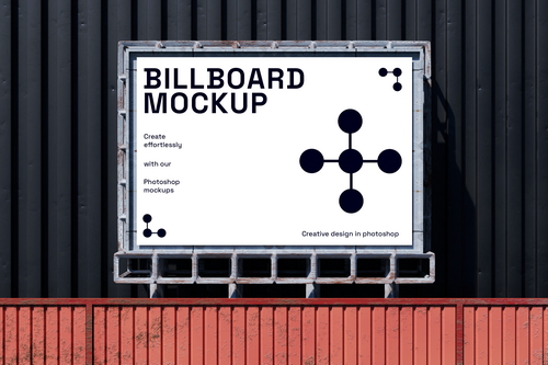 City Billboard Mockup