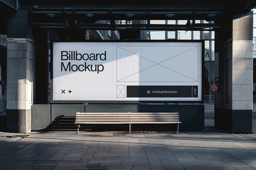 Billboard Advertising Mockup Scene 20