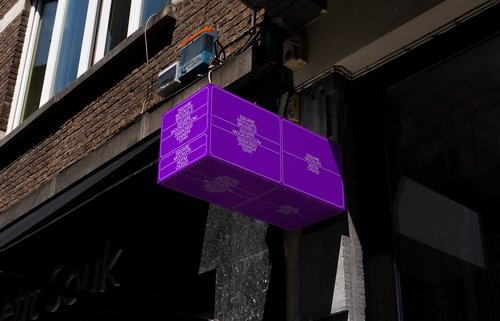 Shop Sign Mockup Scene 0008 Brussels Series