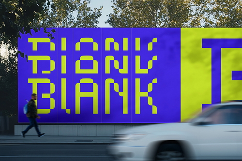 Street Billboard Mockup