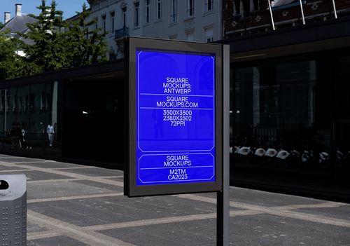 Poster Mockup Scene 0021 Antwerp Series