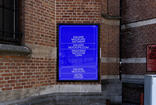 Poster Mockup Scene 0020 Antwerp Series