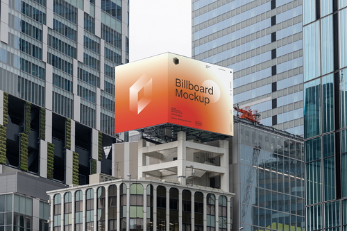 Billboards Advertising Mockup Scene 04
