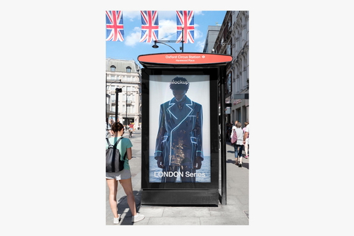 London Billboard Mockup, Oxford Street - UK25LON147