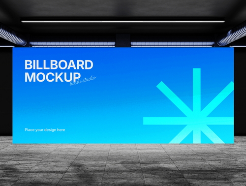 Mockup Billboard Branding