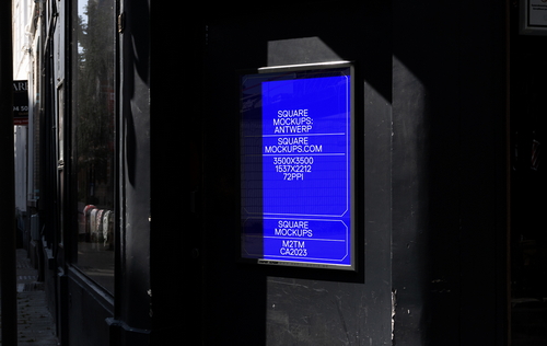 Poster Mockup Scene 0019 Antwerp Series