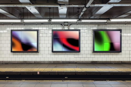 Digital Screen Advertising Mockup Scene 21
