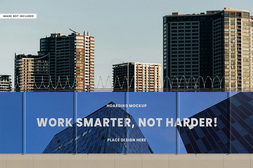 Hoarding Mockup