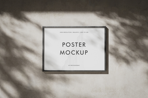 A0 / B0 Poster Mockup