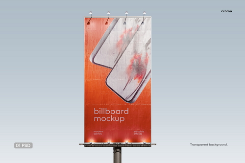 Billboard Mockup Tall ST04