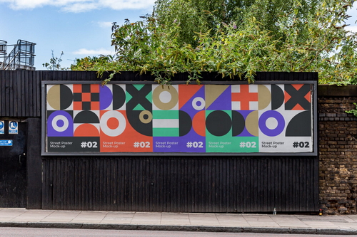 Street Poster #02 - PSD Mockup