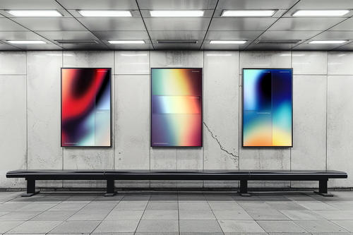 Digital Screen Advertising Mockup Scene 23