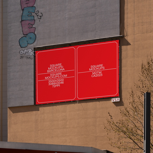 Billboard Mockup Scene 0001 Barcelona Series
