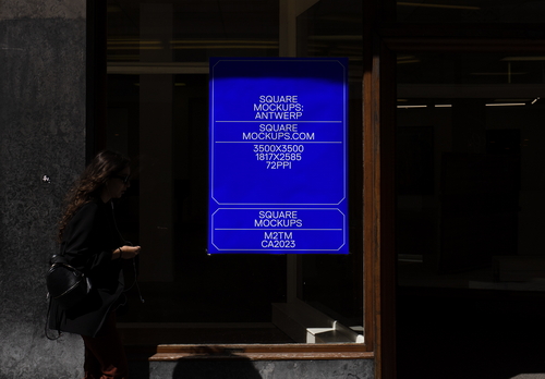 Poster Mockup Scene 0013 Antwerp Series