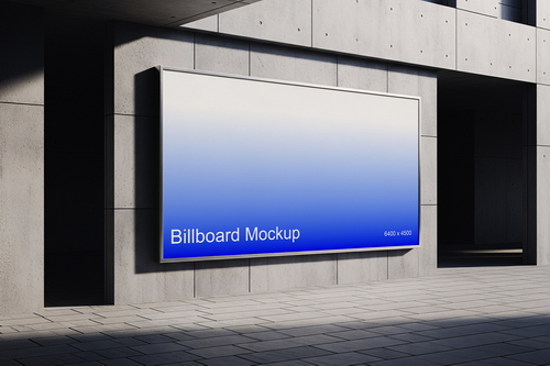 Outdoor Billboard Mockup