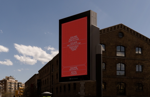 Digital Poster Mockup Scene 0002 Barcelona Series