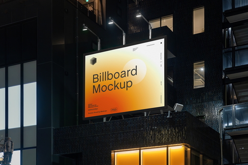Billboards Advertising Mockup Scene 03
