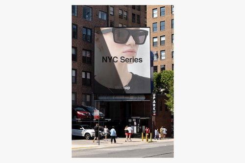 New York Billboard Mockup – US25NY263