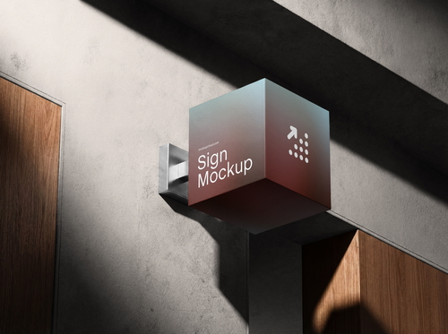 Navigation Sign Mockup / Mark Series 06