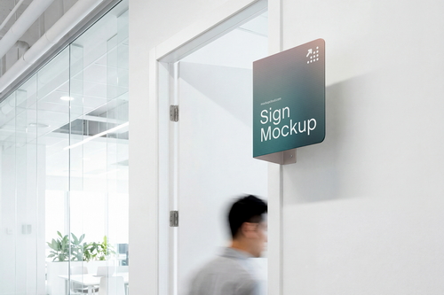 Navigation Sign Mockup / Mark Series 07