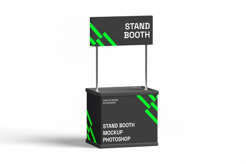 Stand Booth Mockup