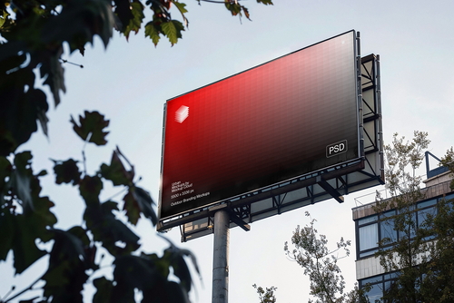 Billboard Advertising Mockup Scene 22