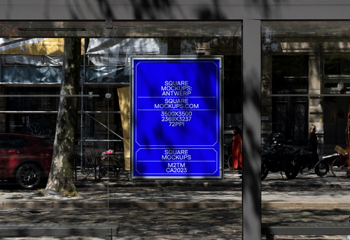 Poster Mockup Scene 0017 Antwerp Series