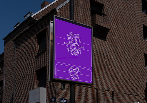 Poster Mockup Scene 0037 Brussels Series