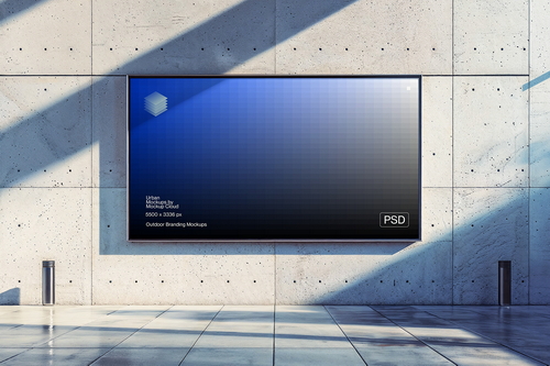 Billboard Advertising Mockup Scene 21