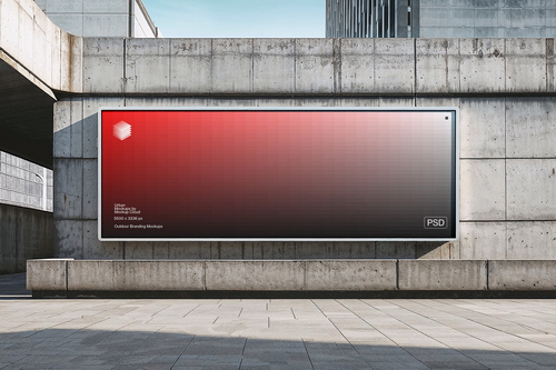 Billboard Advertising Mockup Scene 24