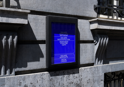 Poster Mockup Scene 0018 Antwerp Series