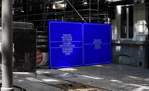 Construction Banner Mockup Scene 0002 Antwerp Series