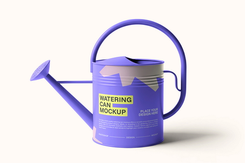 Watering Can Mockup